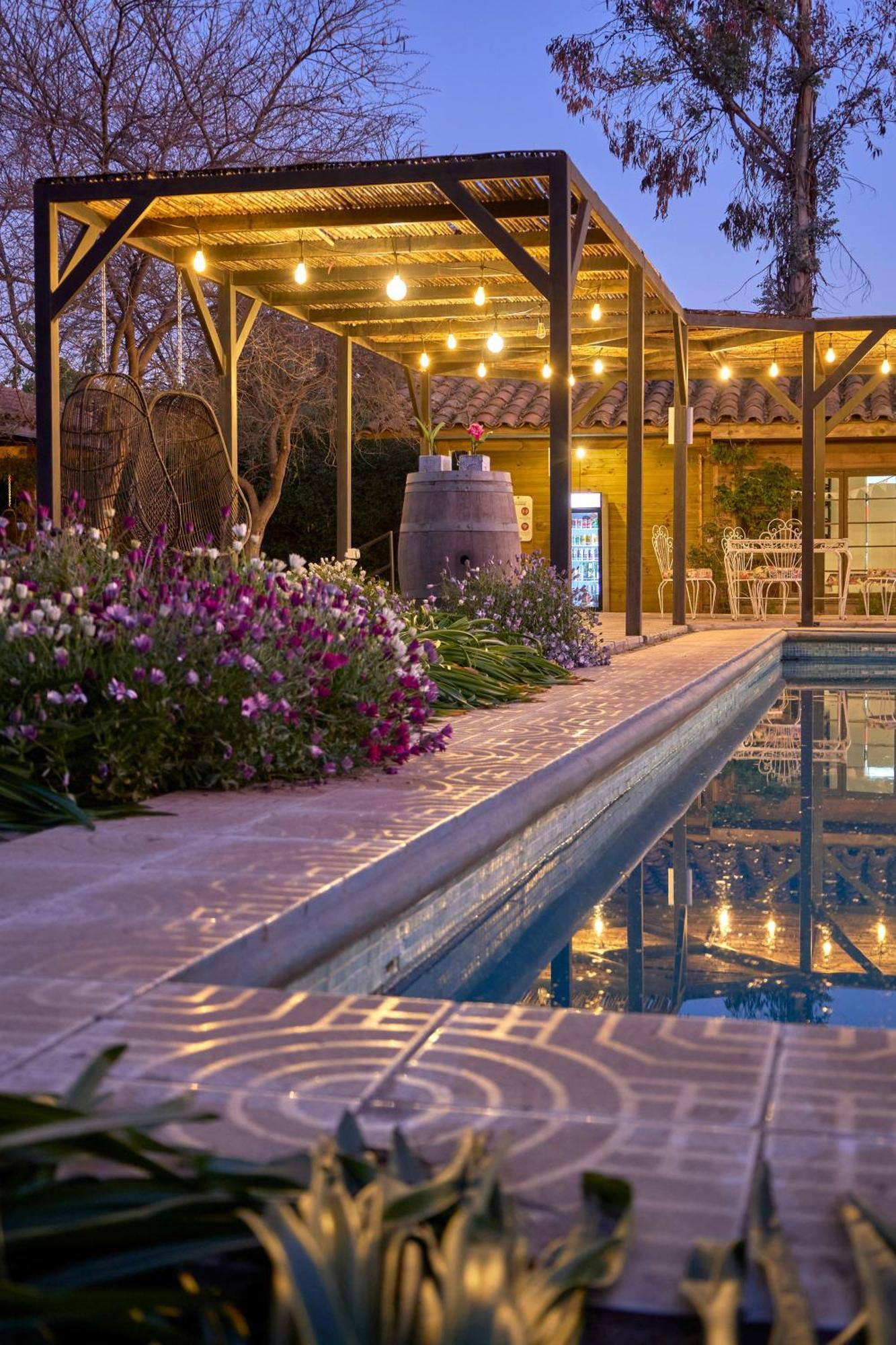 Hotel Hoja De Parra Santa Cruz Exteriör bild