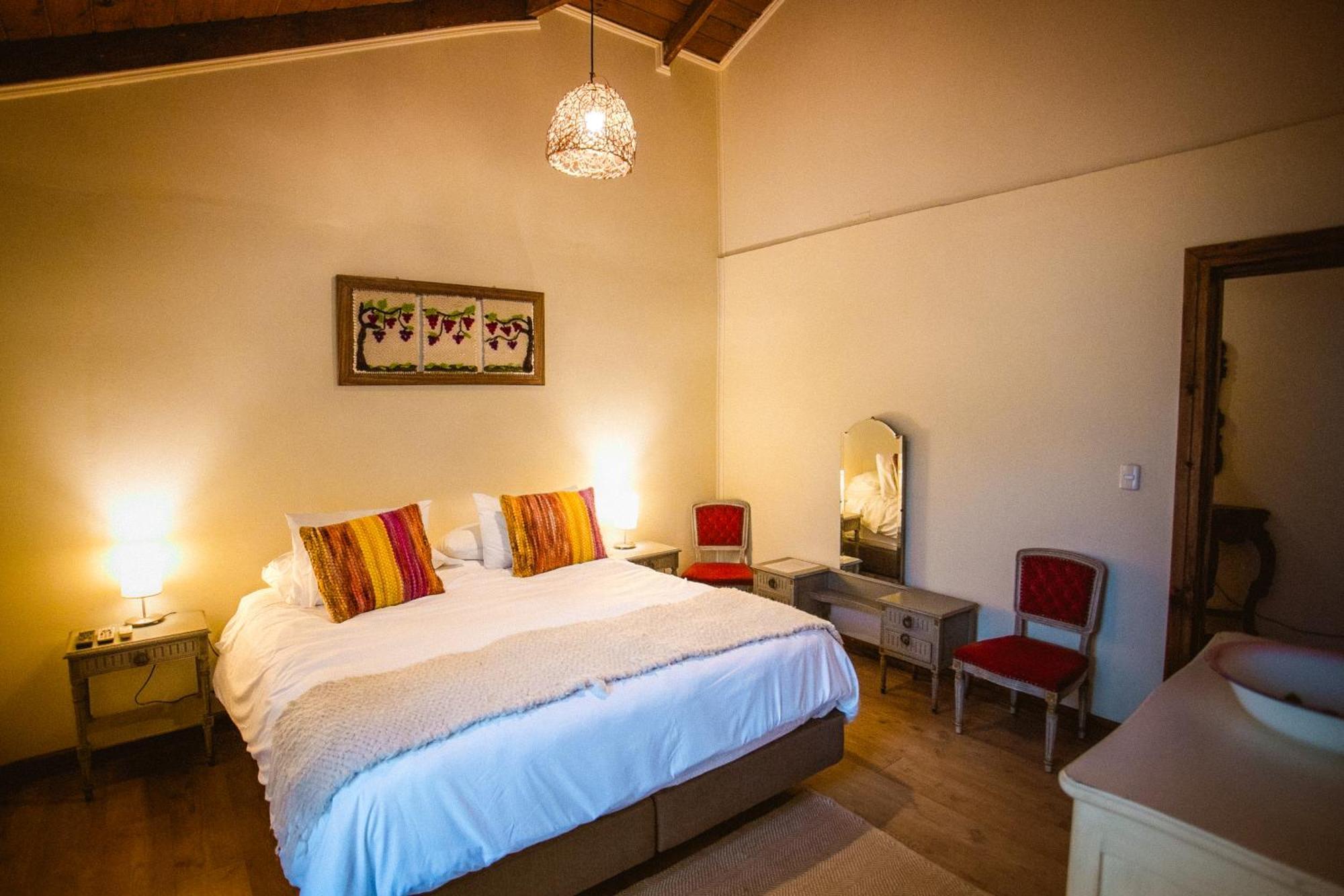 Hotel Hoja De Parra Santa Cruz Exteriör bild
